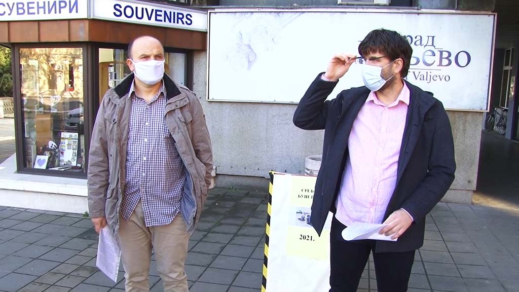 Foto: PrtScr Televizija Valjevo Plus